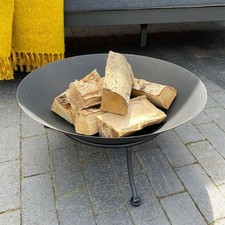 Outdoor  Black Fire Bowl, 57cm