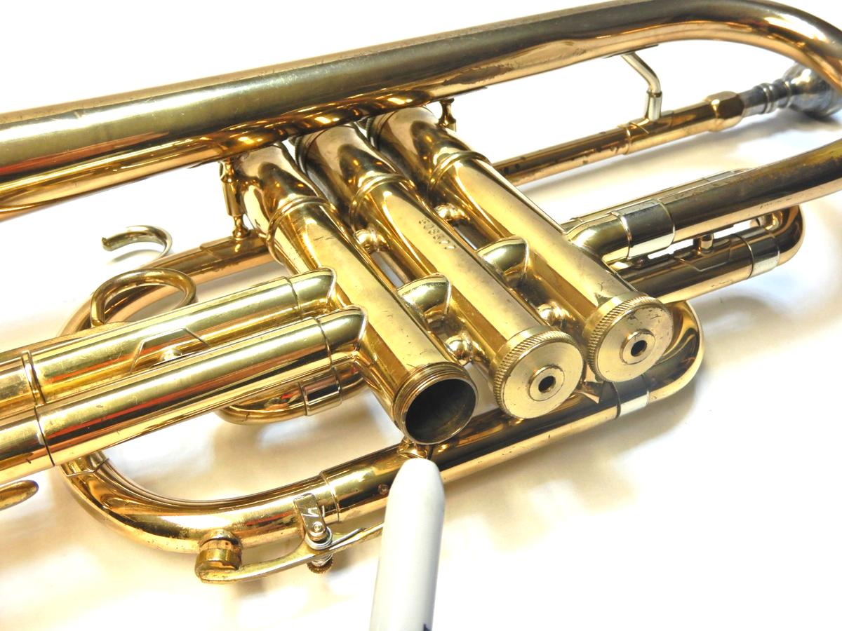 Vintage 1965 Olds Ambassador Cornet ( like Trumpet ) Bach 7c