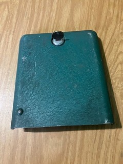 1930s Mills Vest Pocket 5 Cent Slot Machine Rear Cover With Working Lock And Key