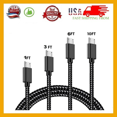 #ad #ad Heavy Duty Micro USB Fast Charger Data Cable Cord For Samsung Android HTC LG Lot $237.88