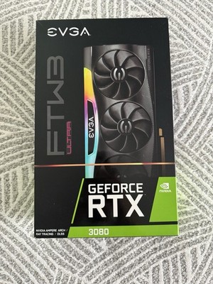 EVGA GeForce RTX 3080 FTW3 ULTRA GAMING 10GB GDDR6X Graphics Card 