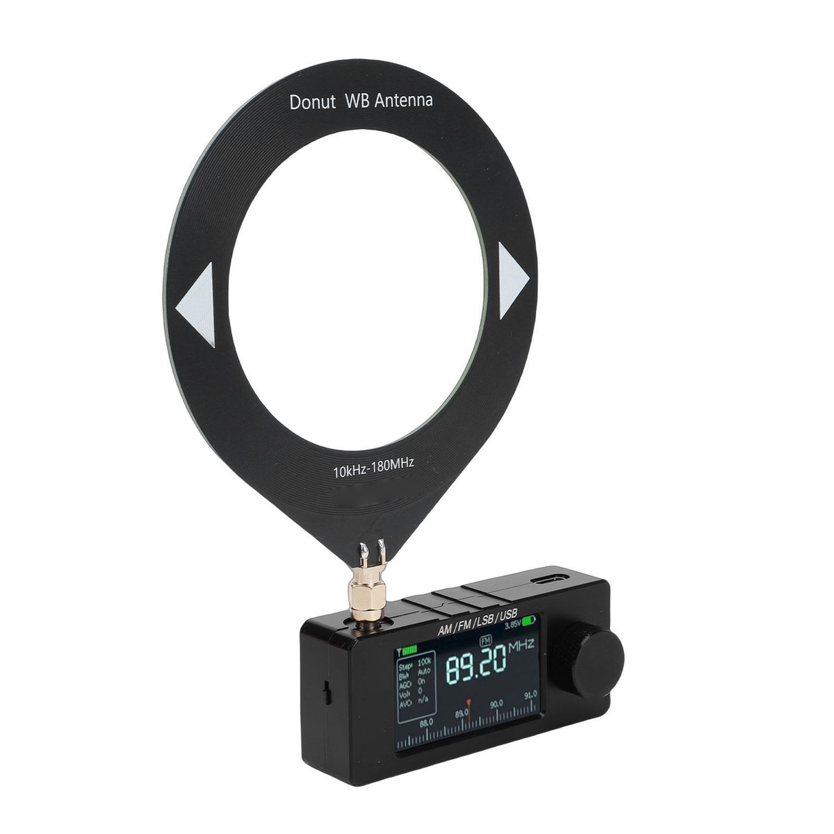 ATS MINI V4メタルファームウェアV2.33 新品未使用 高級l Upgraded V4 ATS MINI SI4732 DSP Radio Full Band FM/AM/LSB/USB