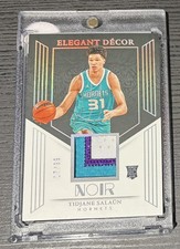 2024 Panini Noir Tidjane Salaun Elegant Decor Rookie Jerseys RC Jersey /99