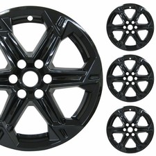 Pacrim 18 Gloss Black Wheel Skins Compatible With Chevy Blazer 2lt3lt 2023-26
