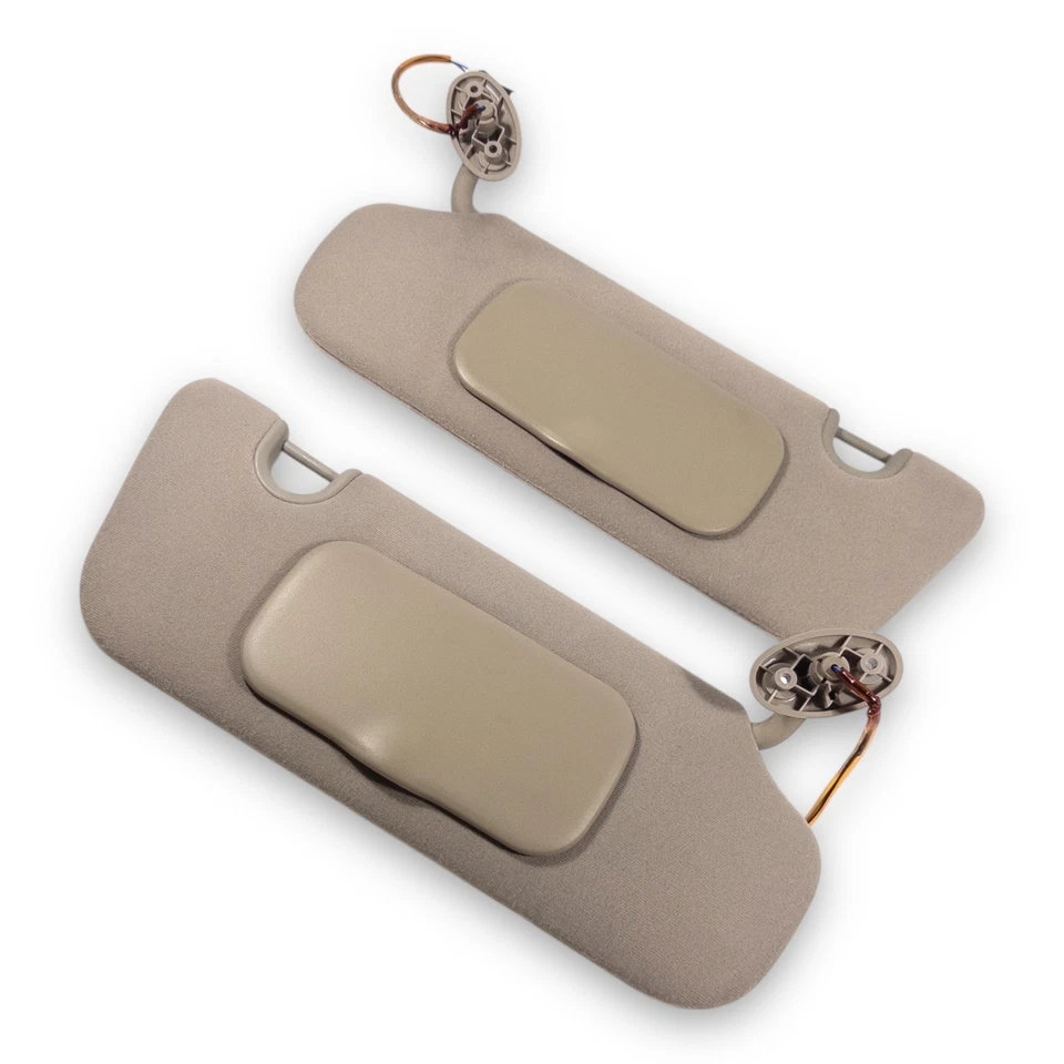 Juego de pares de parasoles iluminados para conductor y pasajero Jeep Liberty 2002-2003 Foto 2 de 4