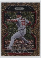 2022 Panini Prizm Tier II Bronze Donut Circle 16/40 Jack Flaherty #206 0t2