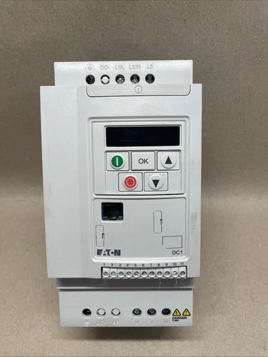 Eaton DC1-32011NB-A20CE1 Variable Frequency Drive, 3 Hp, 3 Ph, 12A 200-40V