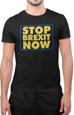 Lustiges Tumblr-T-Shirt Stop Brexit Now anti politisch erstaunlich Neuheit