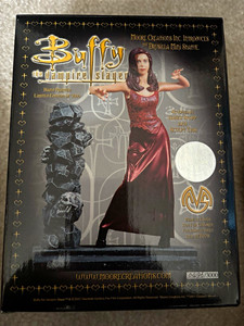 Rara statuina variante Vampire Drusilla MAC Buffy l'ammazzavampiri - danneggiata