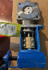 JAMESBURY 815L113600XZ , 3" Stainless Steel Butterfly Valve, 316SS, with gear op