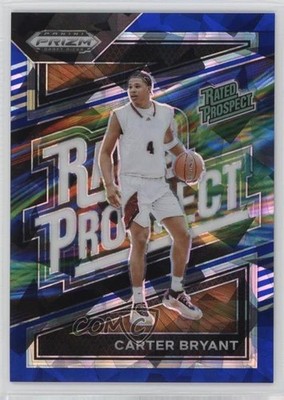 2024 Panini Prizm Draft Picks Rated Prospect Blue Ice /99 Carter Bryant #19 12ui