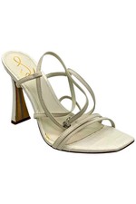 Sam Edelman Women's Lela Heeled Sandal Bright White