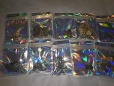 Vintage Lot Of Several Different 1/2" Grip Medallions 