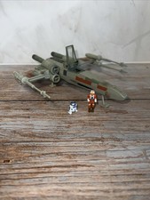 Star Wars Micro Machines Action Fleet Luke   s X-Wing Starfighter Galoob 1996 W R2