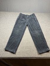 Vintage Polo Ralph Lauren Corduroy Pants Mens 36 Blue Polo Cords Andrew Straight