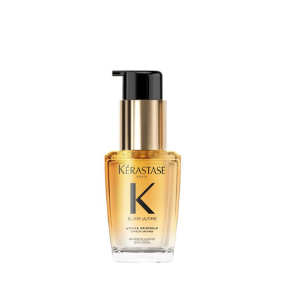 Elixir Ultime Refillable Hair Oil - Hydrates & Smoothes Frizz, Adds Shine, with