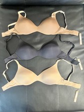 Skims Kim Kardashian Ultimate Collection Push Up Plunge Bra, Wireless 34DD, Clay