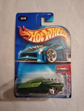 Hot Wheels 2004 First Editions 19/100 Hardnoze Merc 1949 Green B3553 5SP Wheels