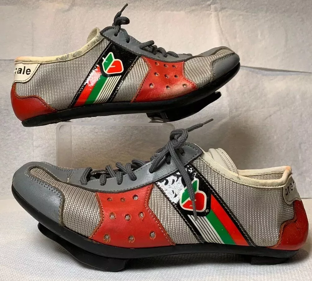 Vintage Brancale Italian Cycling Shoes