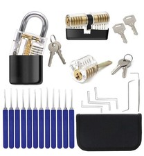 24-Piece Stainless Steel Lock