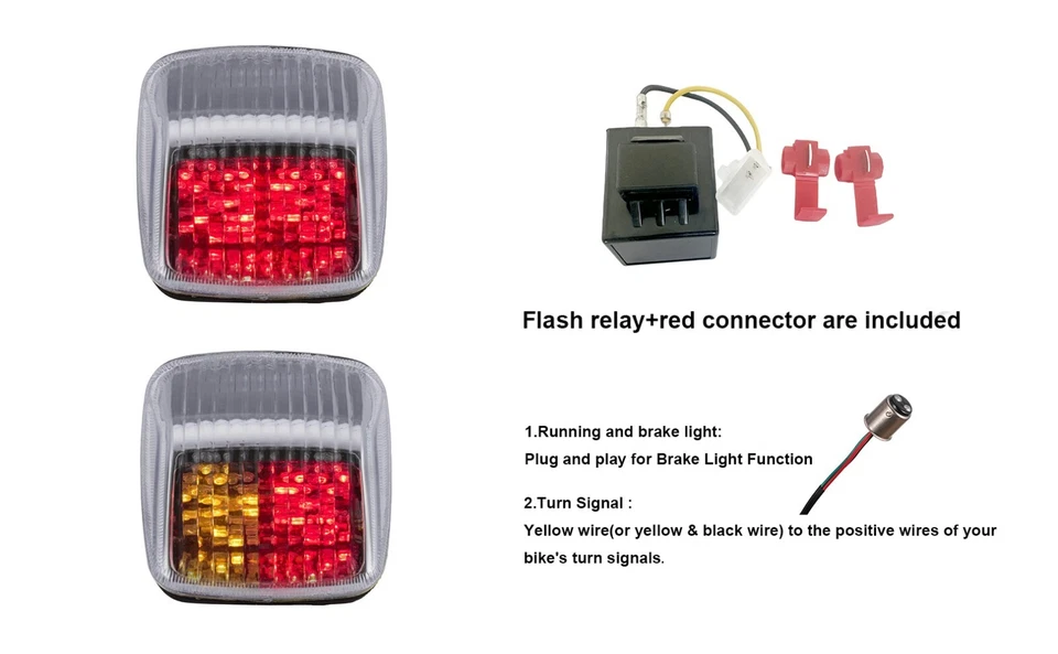 1xRear LED Taillight Fit Harley-Davidson 2007–2017 VRSCDX Night Rod Special - Изображение 2 из 4