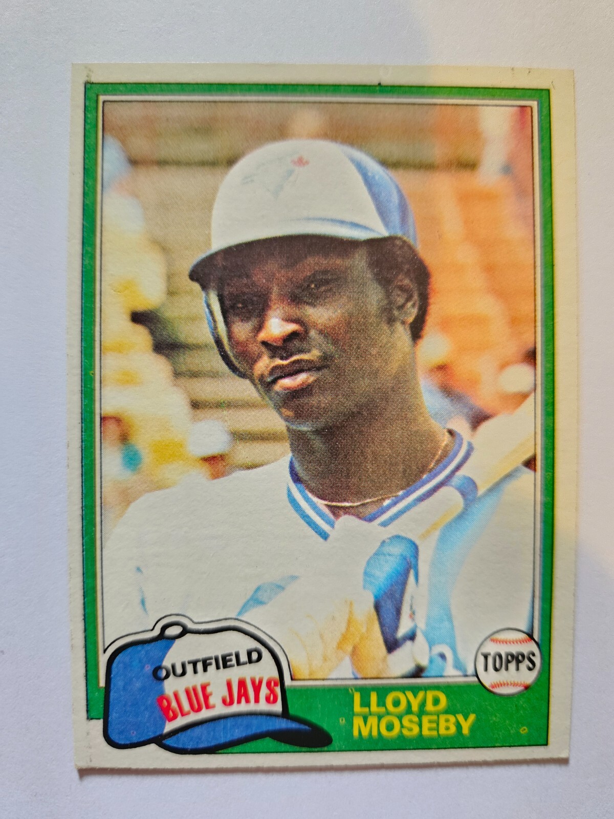 1981 TOPPS LLOYD MOSEBY RC #643 NM