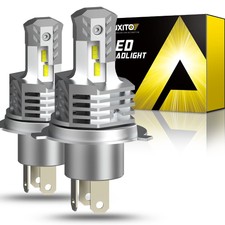 AUXITO H4 9003 LED Headlight Bulbs Kit Hi/low beams Bulb 6500K 24000LM 1...