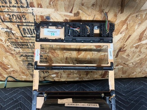 1999 MERCEDES S320 W140 FRONT DASH CENTER CONSOLE WOOD TRIM BEZEL PANEL OEM - Picture 23 of 24