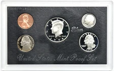 1998 Silver Proof Set W/ Box & COA