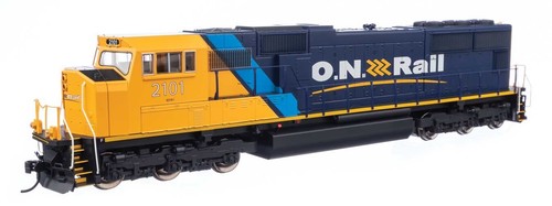 11014 Walthers Mainline EMD SD75I - Standard DC Ontario Northland #2104