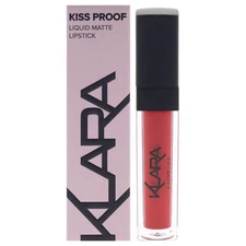 Kiss Proof Lipstick Liquid Matte - 5 Flaming Red by Klara for Women - 0.27 oz