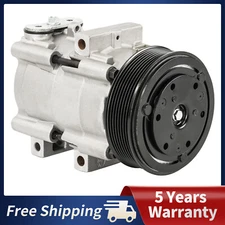 AC A/C Compressor 58152 For Ford F-150 1997 1998 1999 2000 2001 4.6L CO 35112C