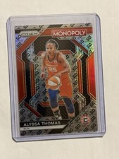 2024 Prizm WNBA Monopoly Alyssa Thomas Go Space #WNBA10 Connecticut Sun