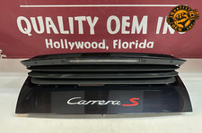 2005-2008 Porsche 911 Convertible Rear Engine Trunk Deck Lid Assembly Black Oem