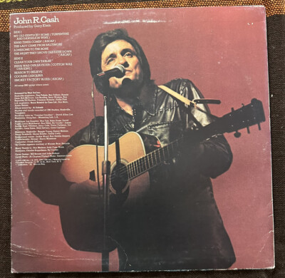 JOHNNY CASH: John R. Cash, Yr: 1975, KC 33370, Promo | eBay JOHNNY CASH: John R. Cash, Yr: 1975, KC 33370, Promo | eBay