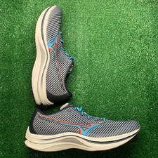 Mizuno Wave Rebellion Women  s Size 11 Running Shoes, India Ink-Scuba Blue 411334
