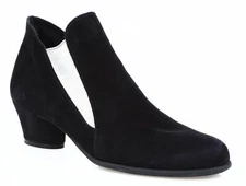 Arche Musc 268019 Bootie Black  Suede  Silver size 37