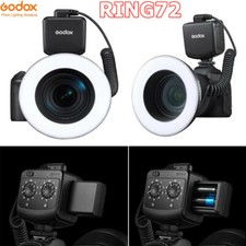 Godox RING72 Macro LED Ring Light For Canon Nikon Sony Pentax Olympus Shooting