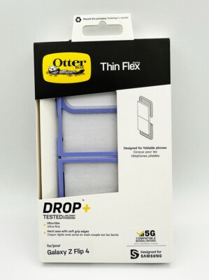 Otterbox Galaxy Z Flip4 Hülle Thin Flex Series - Lila / Clear Glitter