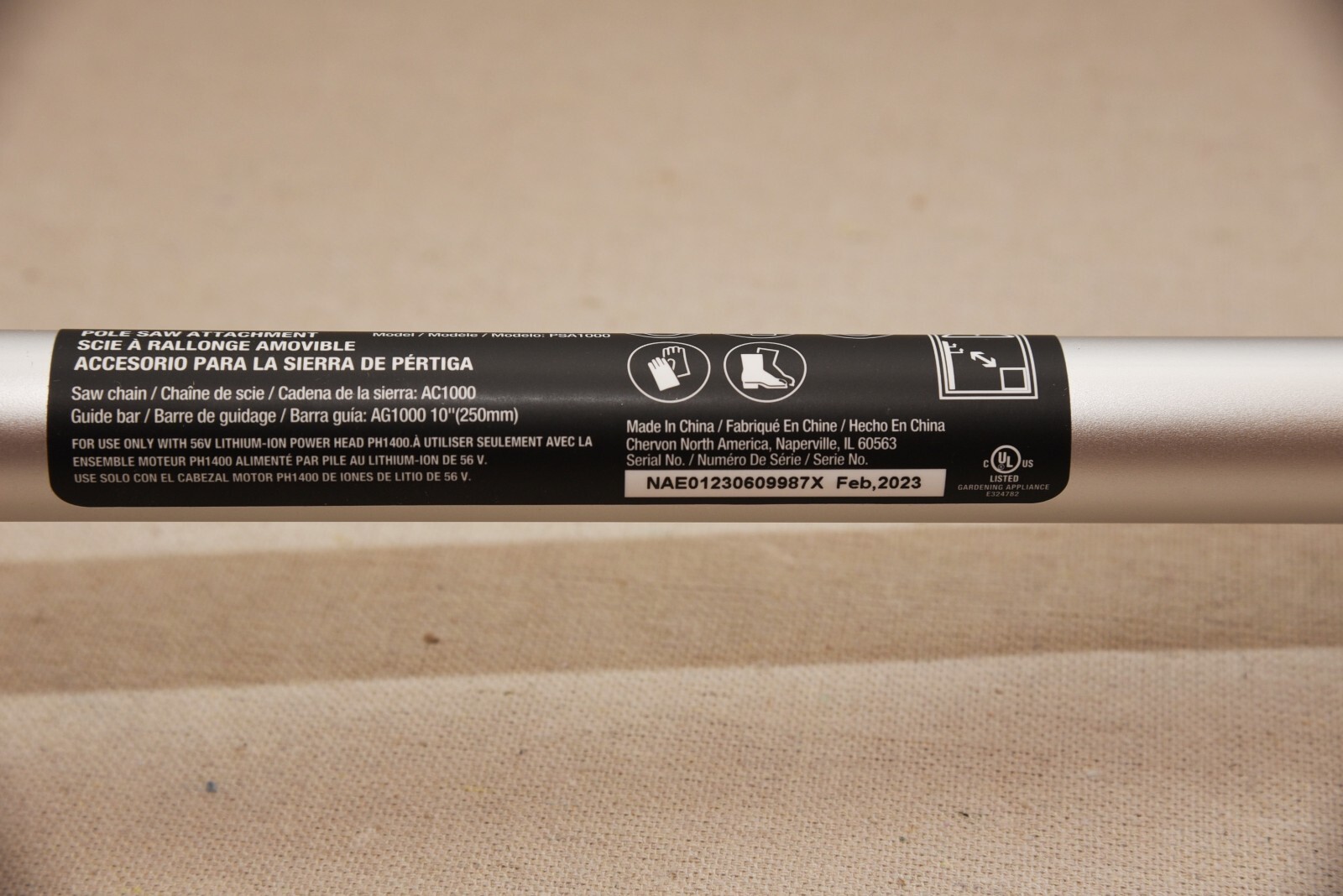 EGO Power+ MPS1000 POWER+ MULTIHEAD COMBO KIT; 10" POLE SAW NEW Bare