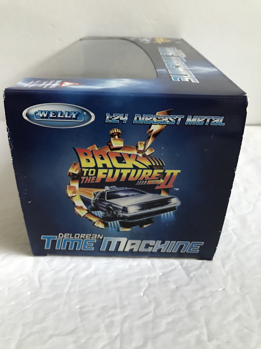 未開封 1/24 WELLY DeLorean Time Machine Welly DeLorean Time Machine 1985 BACK TO THE FUTURE 2 - 1:24