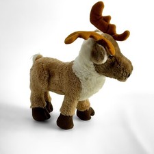 DAKIN VINTAGE BROWN MOOSE PLUSH STUFFED ANIMAL MADE FOR ARTIC CIRCL