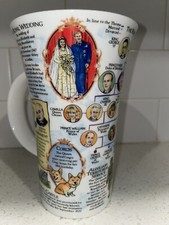 Disney Parks Epcot Glencoe The Life & Reign Queen Elizabeth II Mug Brand New