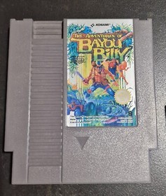THE ADVENTURES OF BAYOU BILLY / jeu Nintendo NES, KONAMI 