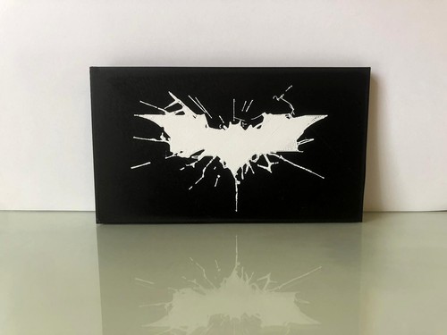 Batman Logo Display Text Stand Dark Knight Robin Returns Mask Phantasm Forever - Picture 9 of 10