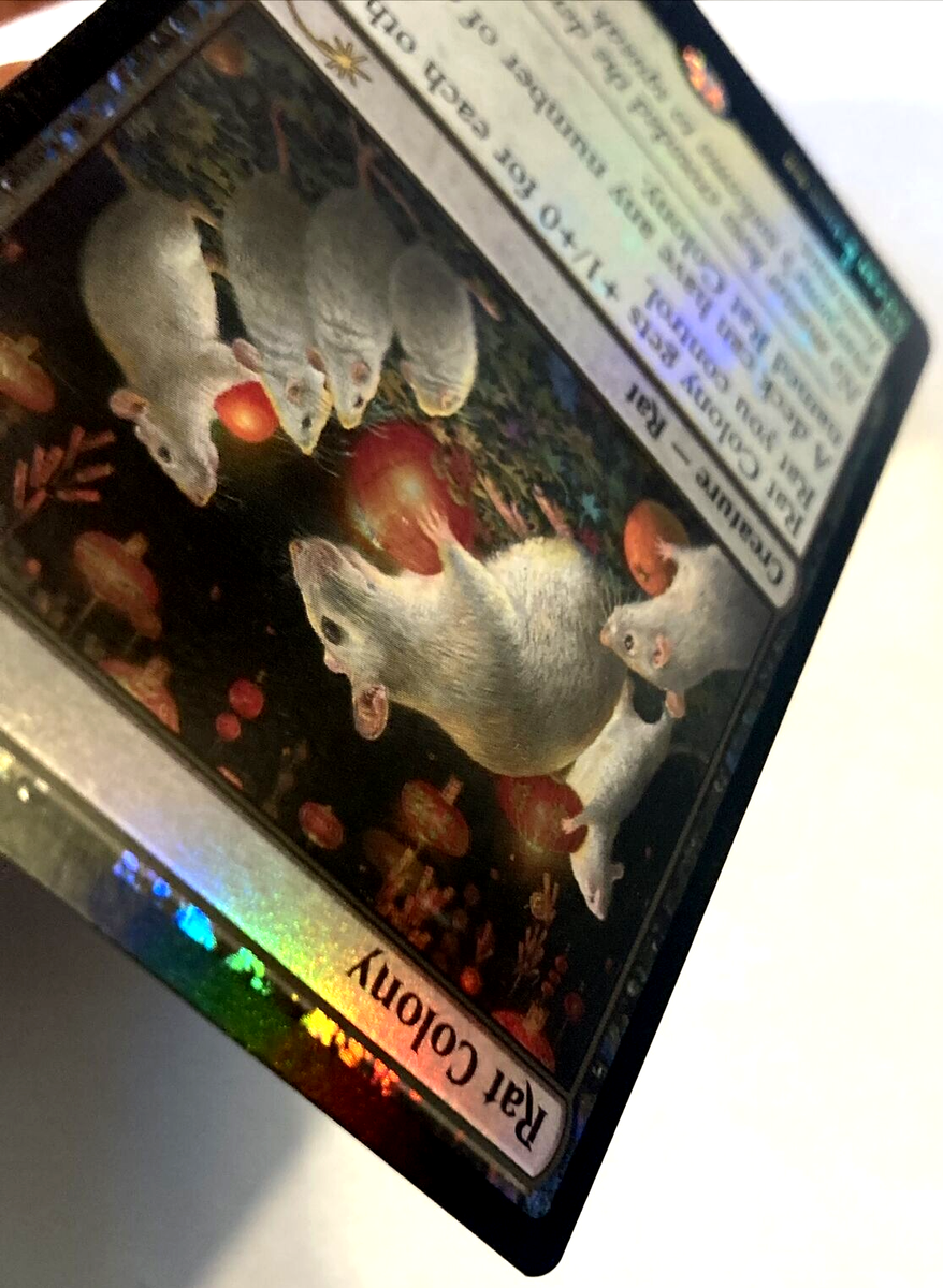 MTG Rat Colony *FOIL* Secret Lair Drop 036 NM | eBay