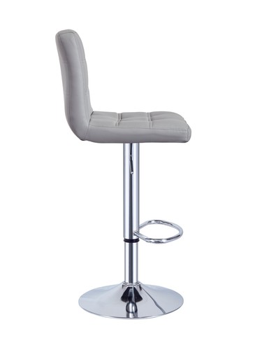 1/2pcs Faux Leather Bar Stools Breakfast Kitchen Chair Chrome Swivel Bar Stool - Picture 45 of 179