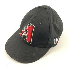 Arizona DIAMONDBACKS Youth Baseball Ball Cap One Size Adjustable Hat Black