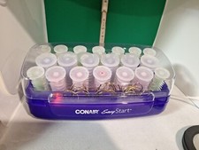Conair Easy Start Hairsetter 20 Rollers 3 Different Sizes W Clips Works. HS15.