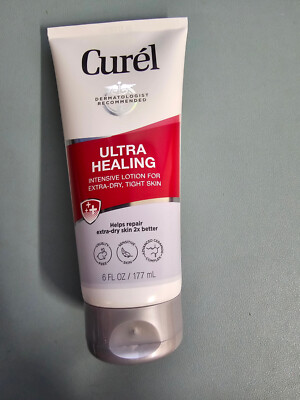2 PACK Curel Ultra Healing Intensive Skin Lotion Advanced Ceramide Complex 6 oz